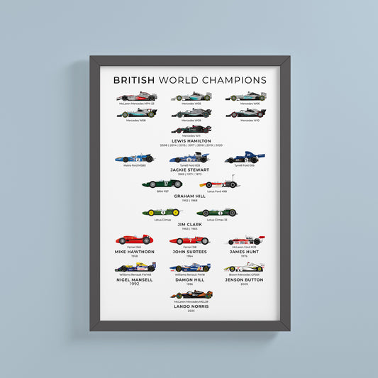 British F1 World Champions