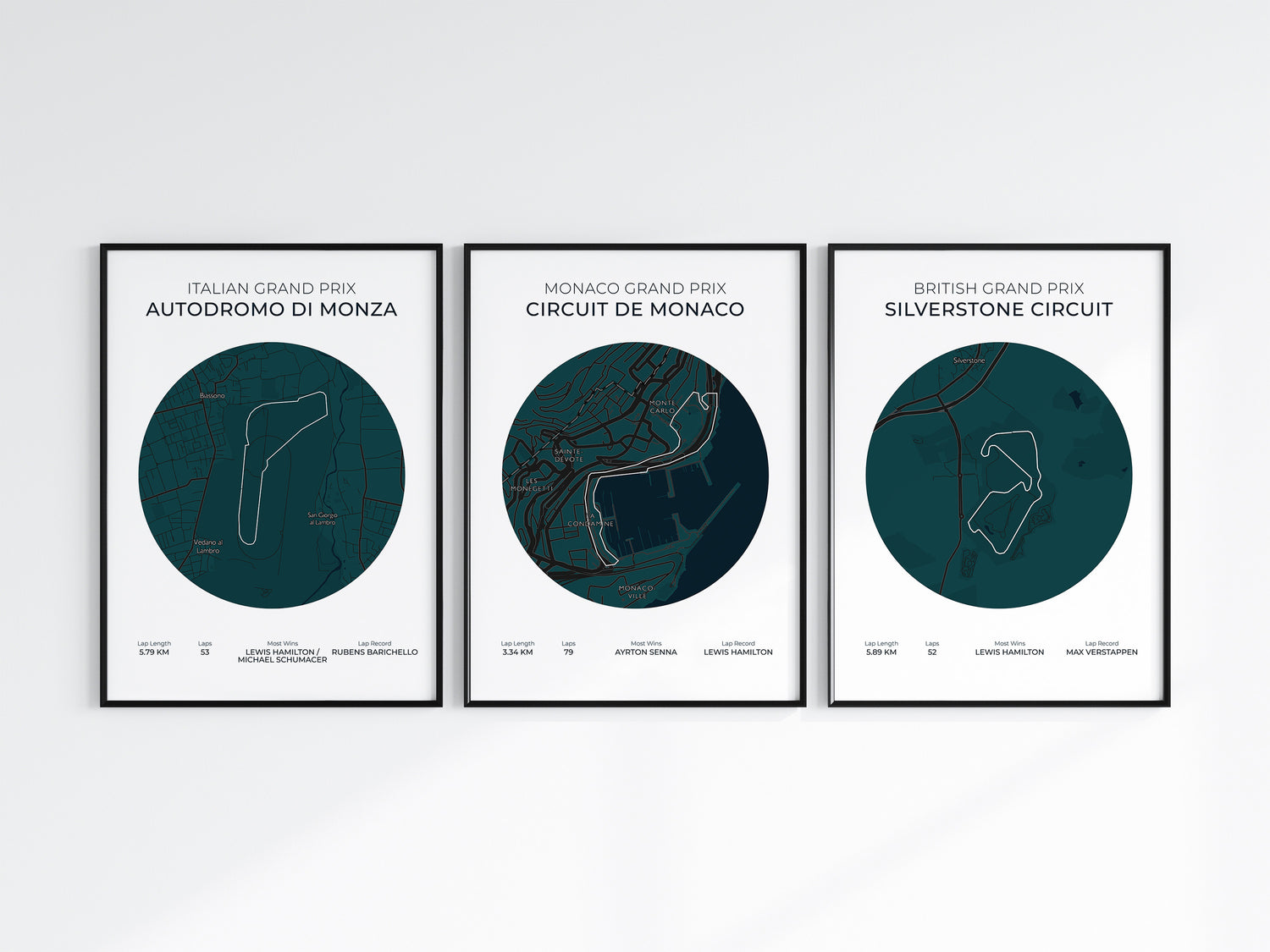 F1 Circuits