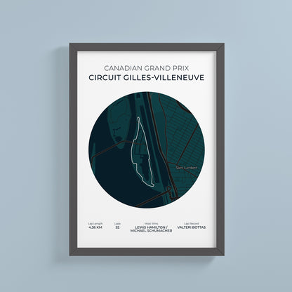 Circuit Gilles Villeneuve, Canada