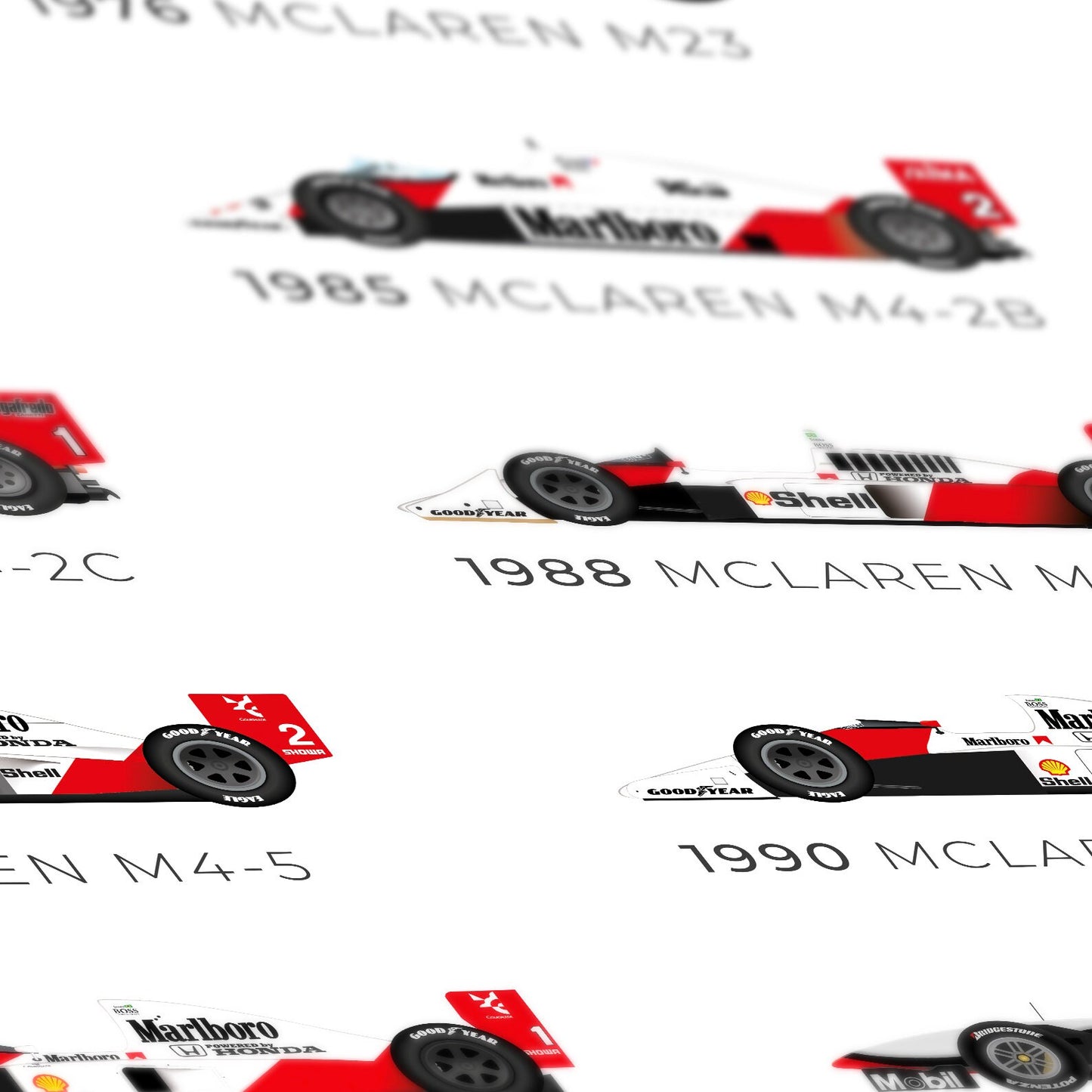 McLaren 12 fois championne du monde 