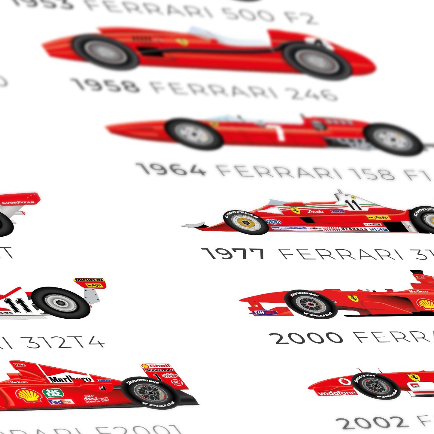 Ferrari 15x World Champion